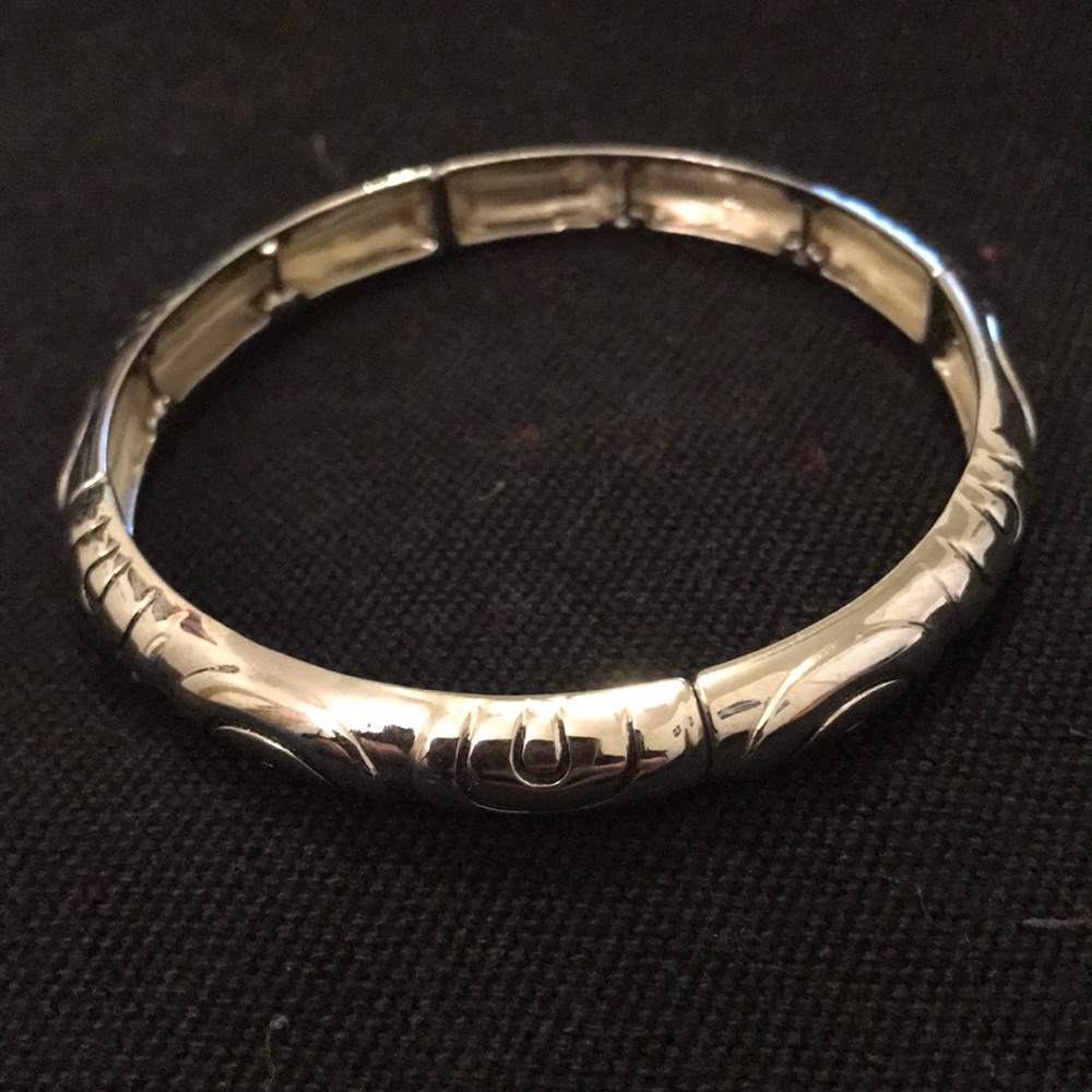 Silver Stretch Bangle